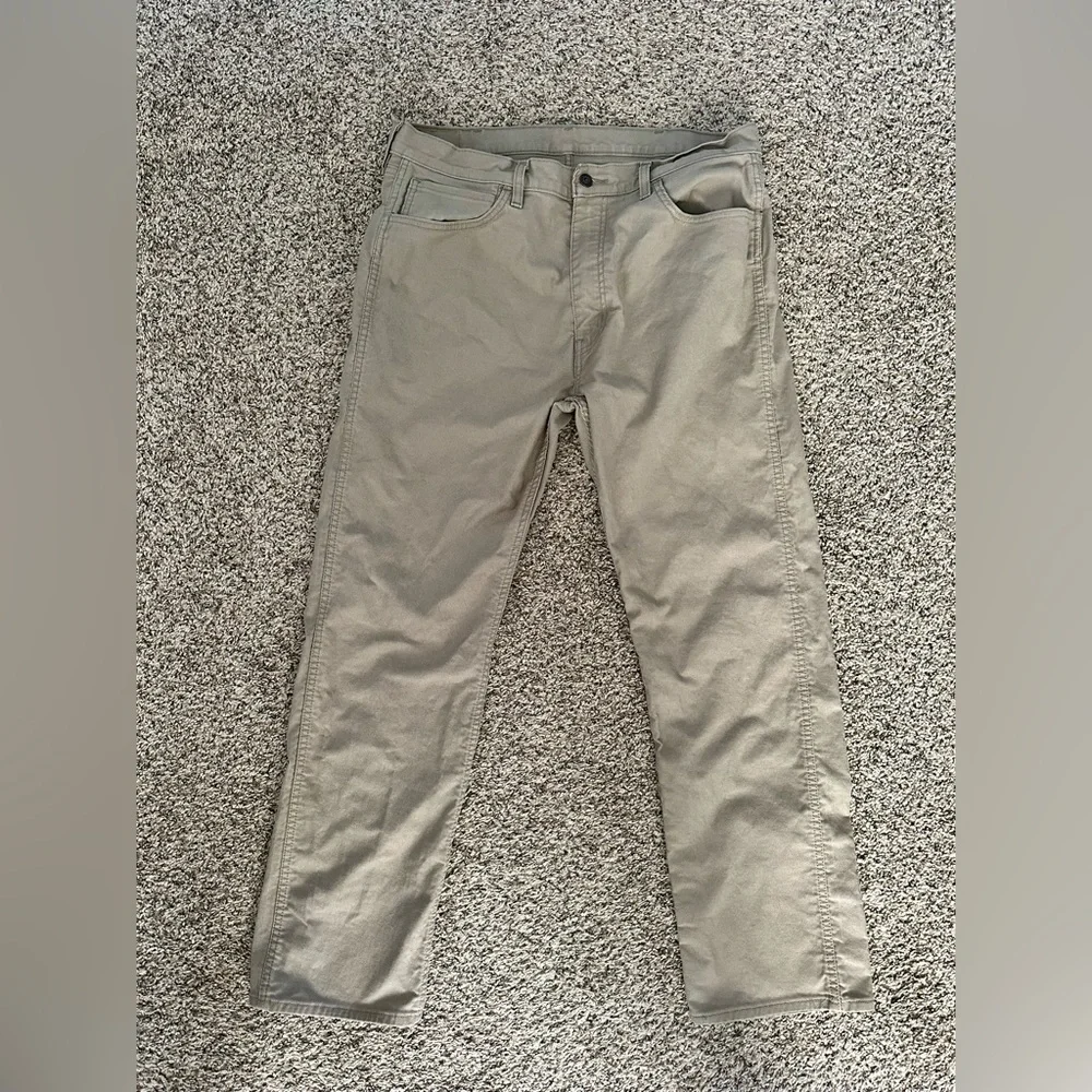 Levi's WorkWear Men's Beige Straight fit Jeans